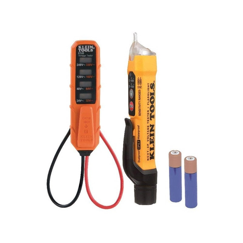 Klein Tools NCVT3PKIT Electrical Test Kit with Flashlight