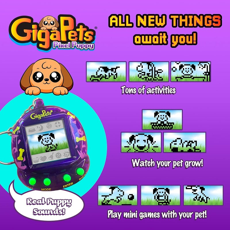 Giga Pets 2-in-1 Interactive Digital Pet Puppy Dog