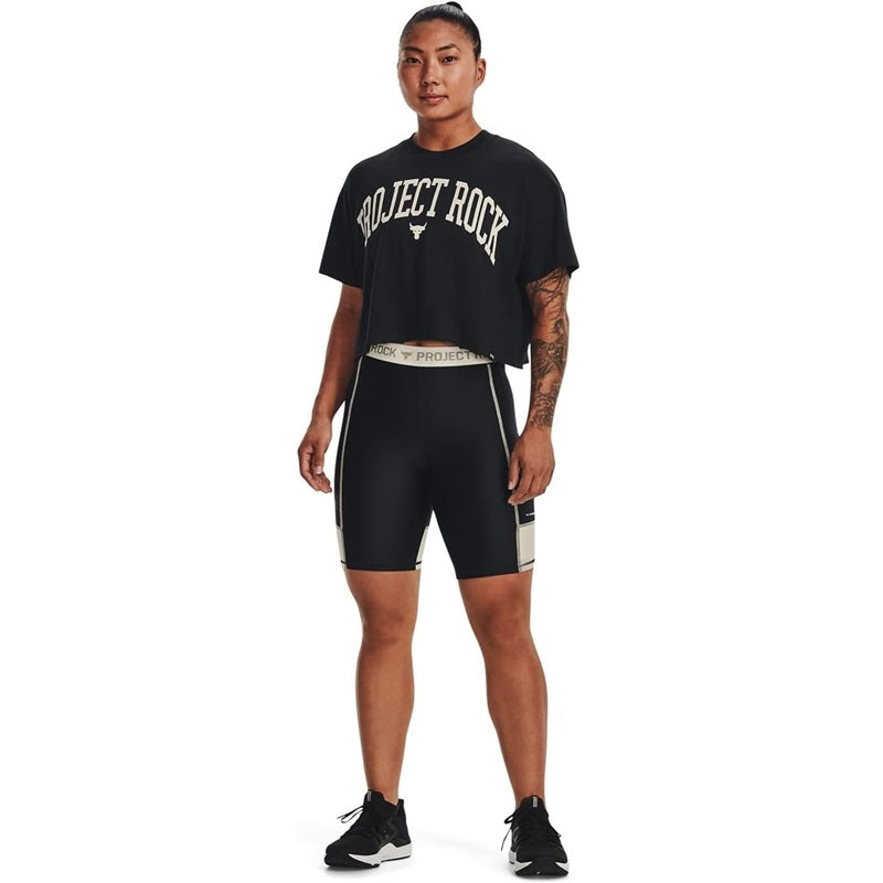 Under Armour Women's Project Rock Bike Shorts