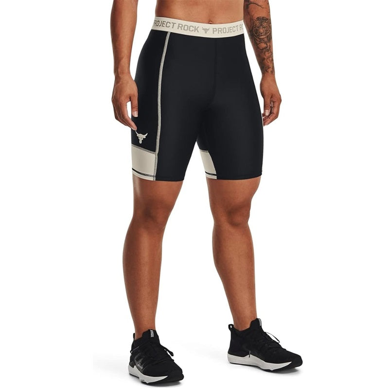 Under Armour Women's Project Rock Bike Shorts