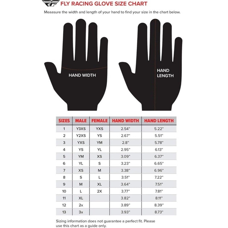 Fly Racing Adult and Youth F-16 Gloves