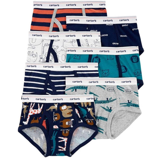 Carter's Boys 7 Pack Briefs - Size 2-3T