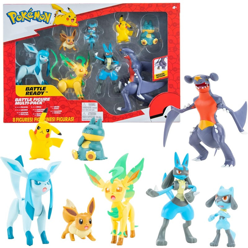 Pokemon Characters Set 8 Figures 5-11cm